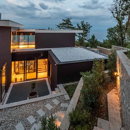 Stunning Kvarner 5 Bedrooms Aura Caesar Stunning Sea Views Willa