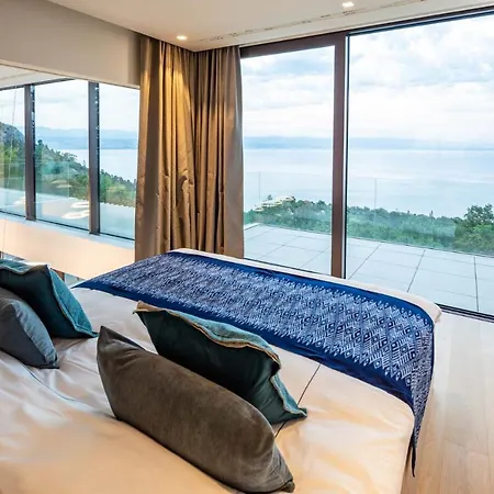 Stunning Kvarner Villa 5 Bedrooms Villa Aura Caesar Stunning Sea Views Private Pool Opatija