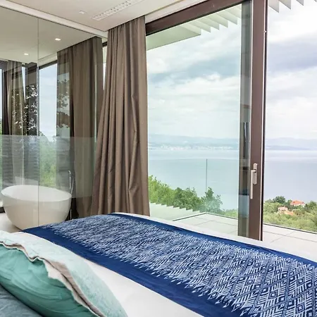 Stunning Kvarner 5 Bedrooms Aura Caesar Stunning Sea Views Willa Medveja