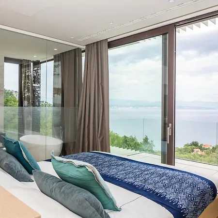 Willa Stunning Kvarner 5 Bedrooms Aura Caesar Stunning Sea Views Medveja