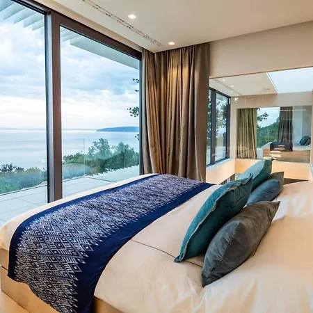 Stunning Kvarner Villa 5 Bedrooms Villa Aura Caesar Stunning Sea Views Private Pool Opatija Vilă