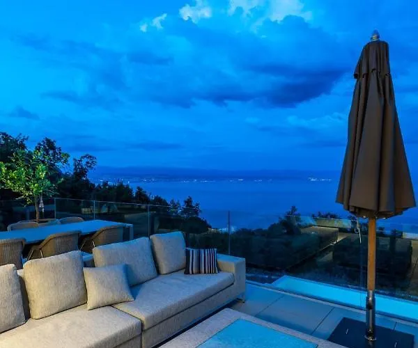 Stunning Kvarner 5 Bedrooms Aura Caesar Stunning Sea Views Villa Medveja