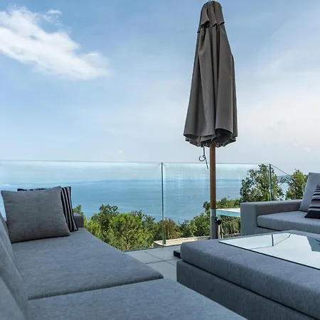 Stunning Kvarner Villa 5 Bedrooms Villa Aura Caesar Stunning Sea Views Private Pool Opatija Медвежа