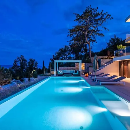 Stunning Kvarner Villa 5 Bedrooms Villa Aura Caesar Stunning Sea Views Private Pool Opatija Medveja