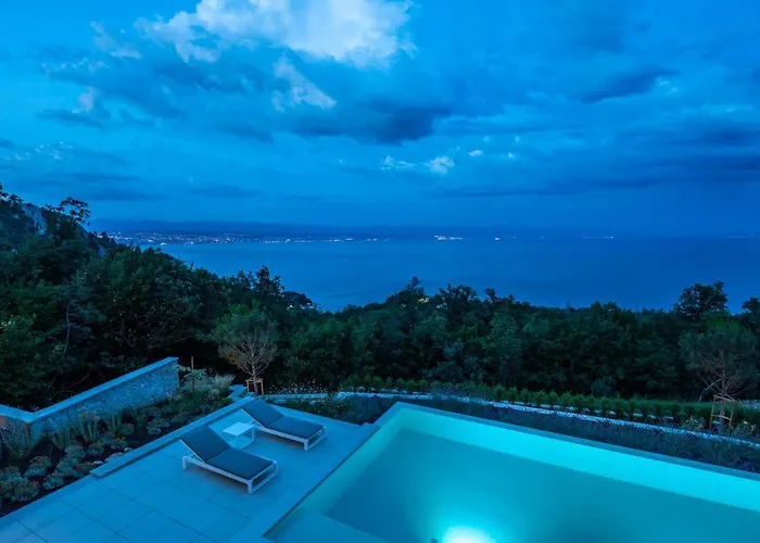 Stunning Kvarner 5 Bedrooms Aura Caesar Stunning Sea Views * Medveja