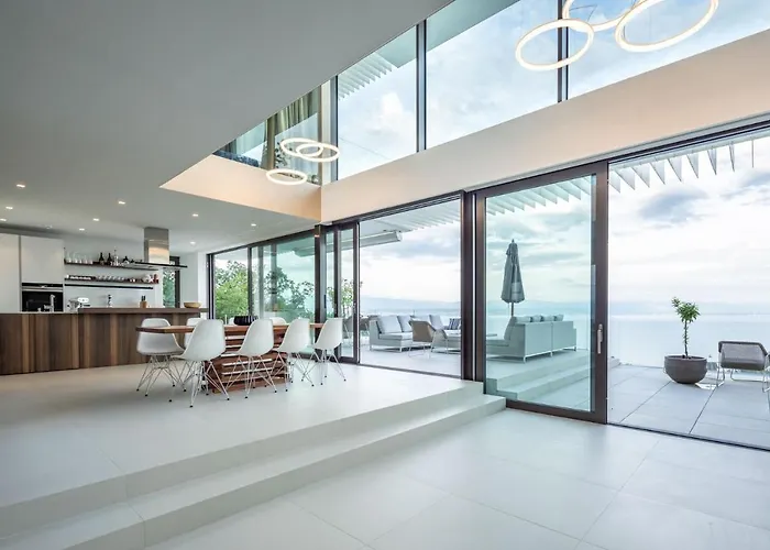 Stunning Kvarner 5 Bedrooms Aura Caesar Stunning Sea Views Вилла *